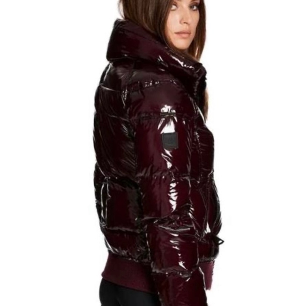 SAM Women's Freestyle Bomber Jacket Merlot - Picture 2 of 6